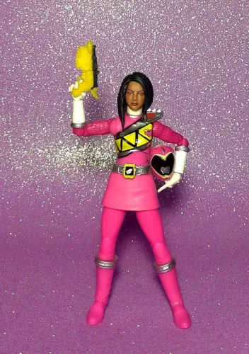 Power Rangers Rosa Dino Charge