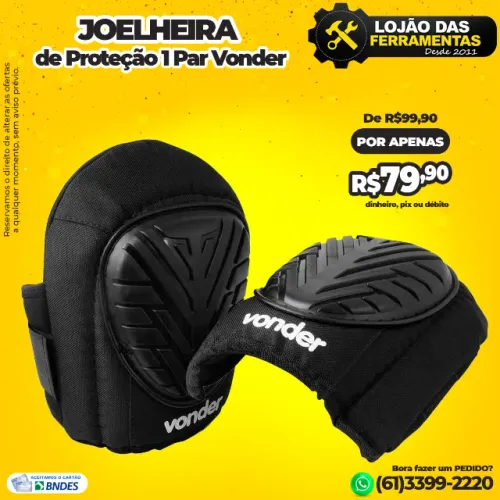 Joelheira de Proteção 1 Par Vonder