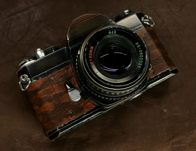 Camera analógica de filme pentax k1000