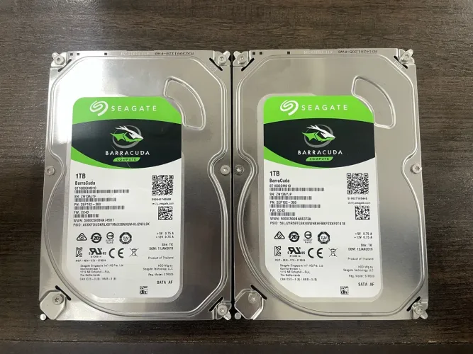 2 HD interno Seagate Barracuda 1TB 3.5 polegadas 