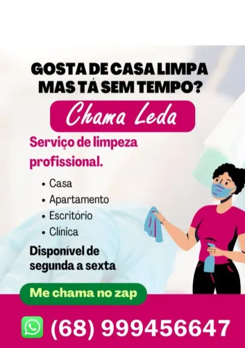 Trabalhando com os serviços de faxina 