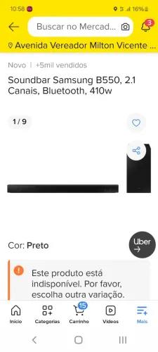 SOUND BAR SAMSUNG ZERO