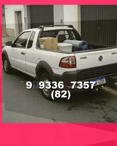 Frete disponível! 82*9*9336*7357 - João, transporte rápido e seguro!