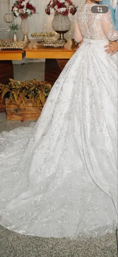 Vestido de noiva modelo princesa