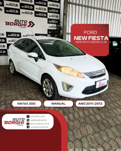 Ford Fiesta Sedan SE 1.6 16V Flex 4P 2012