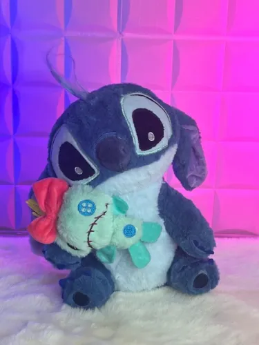 Pelúcia Stitch com Xepa - 26cm