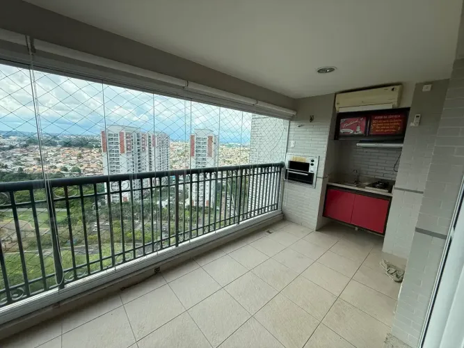 LONDON, 134m2, MOBILIADO, ANDAR ALTO, 3 SUÍTES, VARANDA GOURMAT, 2 VAGAS