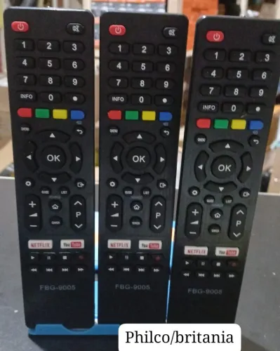 Controle para TV philco Britânia 