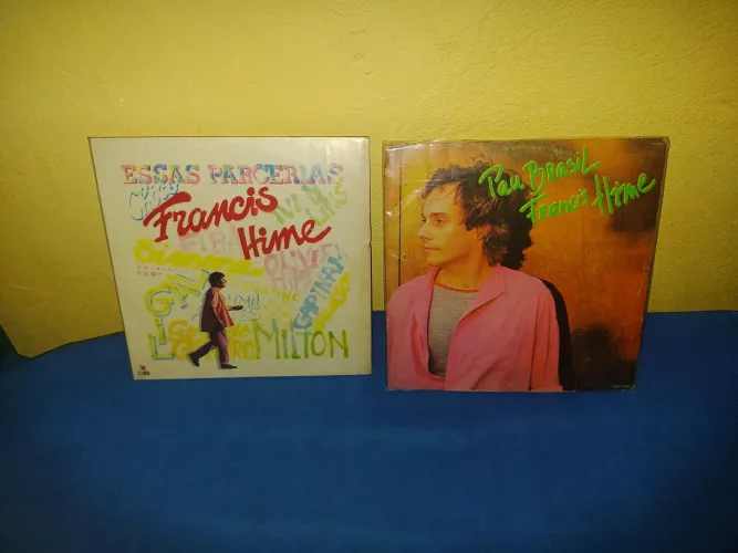 Francis Hime LP disco de vinil, 2u, por unidade, bom estado capa e disco. E outros.