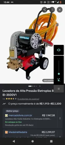 Lavadora Alta pressão 