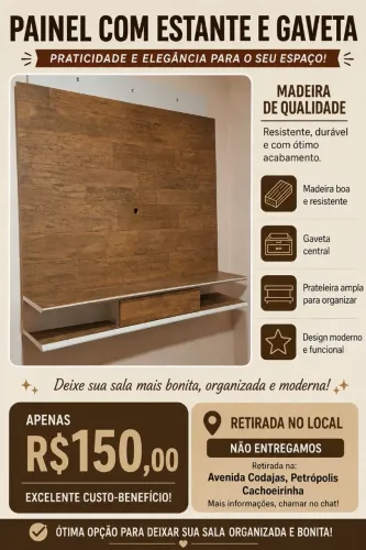 Estante de parede