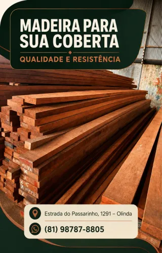 Madeira com até 8mt