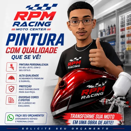 Pintura automotiva (geral, carenagens, motor)