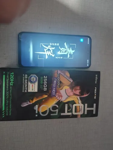 infinix hot 50i - semi novo - 256 GB - 8 RAM