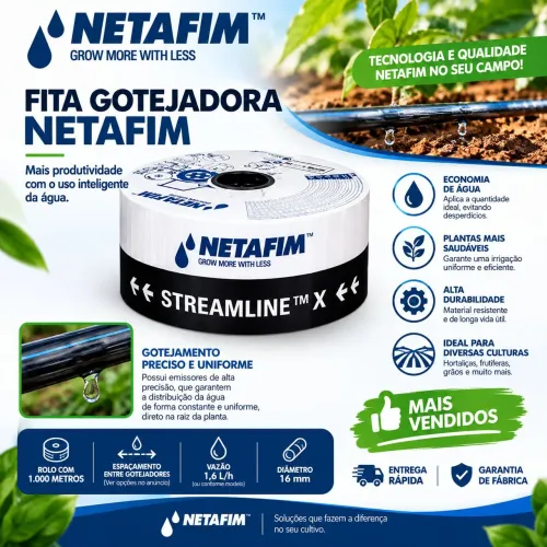 Mangueira de gotejamento