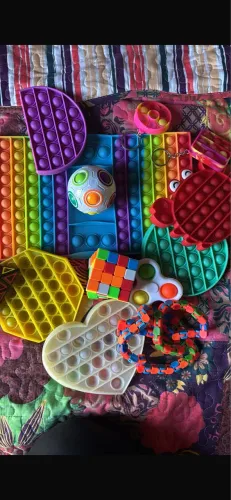 Kit Fidgettoys 14 peças