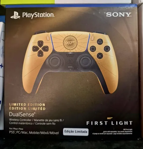 Promoção Controle PS5 007 Firist Light Novo( ACEITO CREDISHOP)