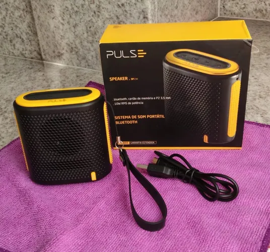 Mini caixinha de som Pulse nova