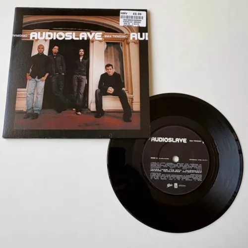 Audioslave Original Fire Vinil Compacto Importado Inglaterra