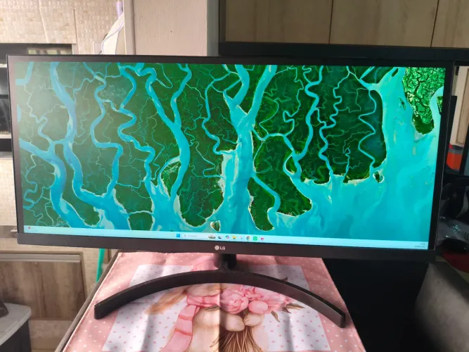 Vendo monitor LG 29 polegadas Ultrawide modelo 29WK500-P em excelente estado de conser
