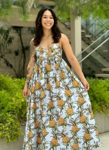 Vestido Farm Suco de Abacaxi