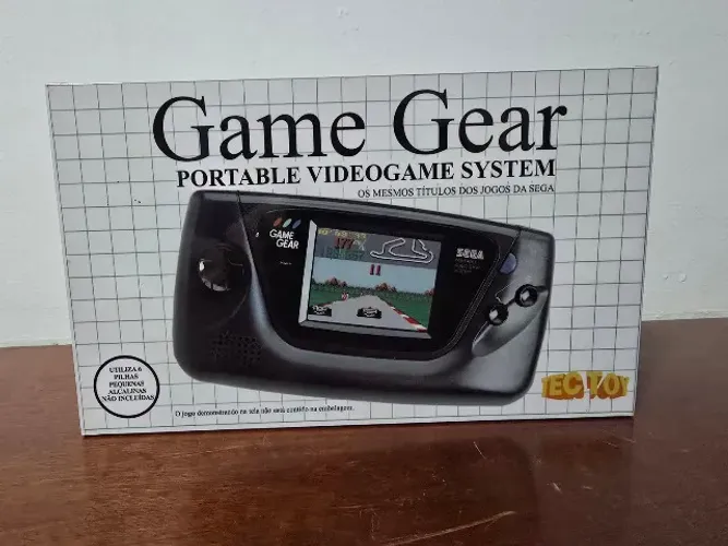Caixa de madeira Game Gear