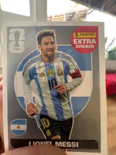 Figurinha MESSI LEGEND PRATA Copa 2026 panini