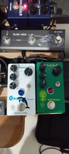 Pedal Overdrive Green Screamer