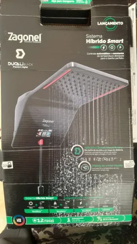 Chuveiro zagonel ducali premium digital