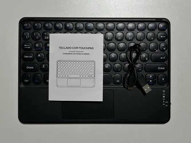 Teclado WB Bluetooth com Touchpad [USADO]