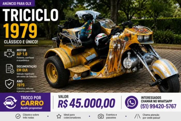 Triciclo 1979