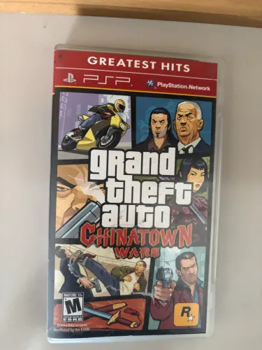 Grand Theft Auto GTA Chinatown wars PSP