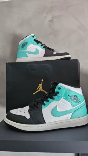 Tênis Jordan 1 Mid Tropical Twist Igloo 41 ORIGINAL