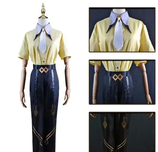 Cosplay fantasia carnaval Zhongli Genshin Impact 2XG completo