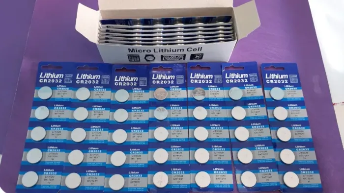 Bateria Lithium * Cr2032*2025 3v Cart. C/ 5 UN. Retirar 19,99 PIX.  