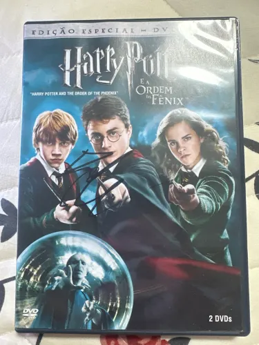 DVD Harry Potter e a Ordem da Fênix Autografado Daniel Radcliffe