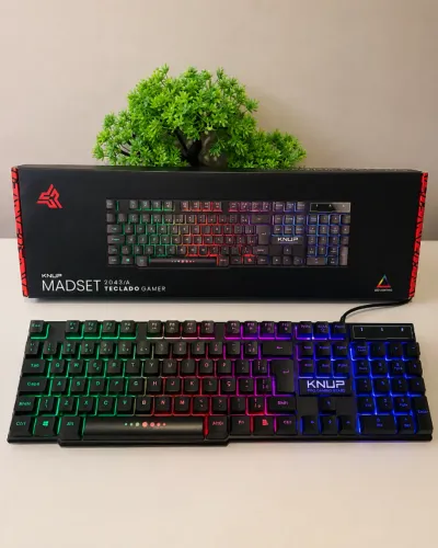 Teclado Gamer Knup Madset ? Novo na Caixa