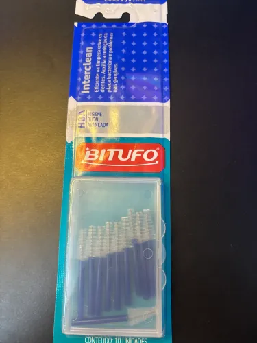 Higiene bitufo limpeza interdental( tenho 6 unidades)