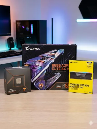 Kit AM5 7700X B650 32GB DDR5