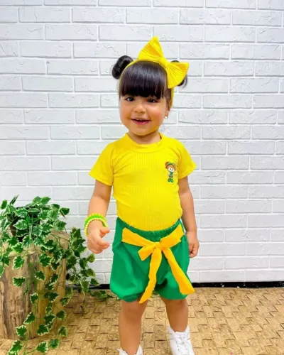 Conjunto infantil bordado para revenda ( minimo 4 peças)