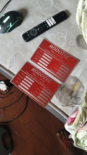 Plaqueta Rodotec