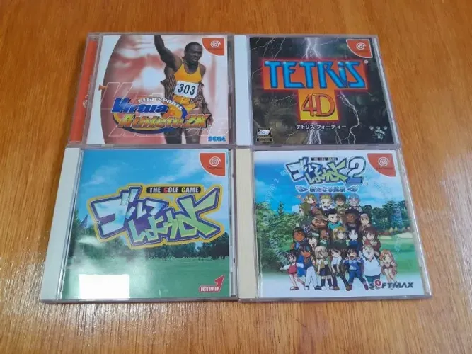 4 Jogos Originais para Dreamcast