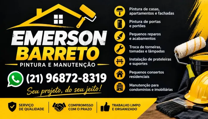 PINTURA E REFORMAS EM GERAL ?