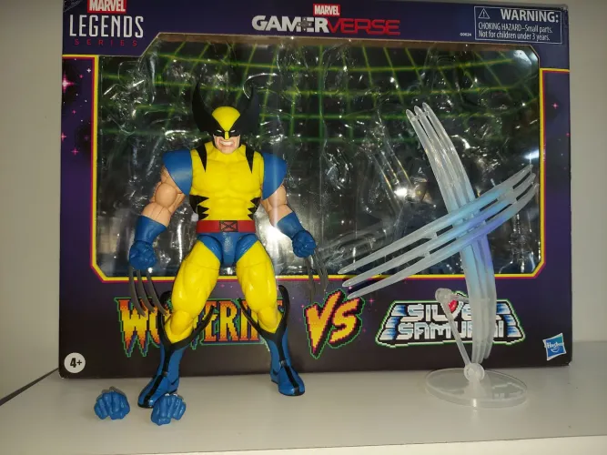 Wolverine Marvel legends Gameverse pack silver samurai