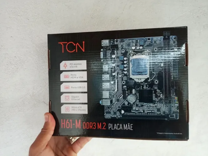 Placa-Mãe TCN H61 DDR3 M2 LGA 1155