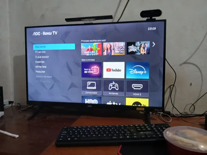 Smartv 32 polegadas aok rokutv
