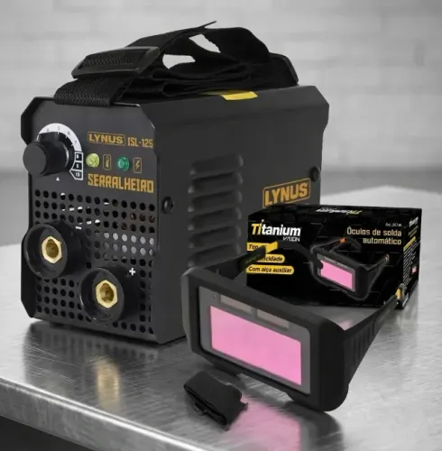 Óculos De Solda Ton 11 Titanium + Inversora 220v