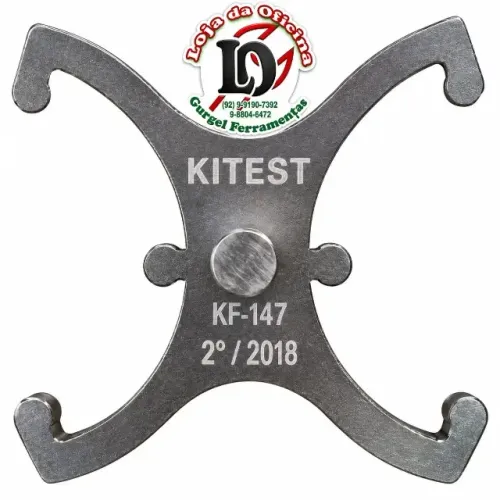 Travar polias eixos do com. de valv. do motor Ford Sigma 1.6 16V - Kitest kf147