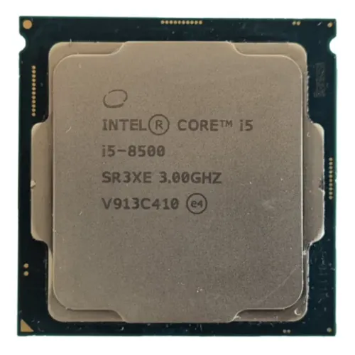 Processador Intel Core i5 8500 3GHz (4.1GHz Turbo), 8a Geração, 6-Core 6-Thread, LGA 1151