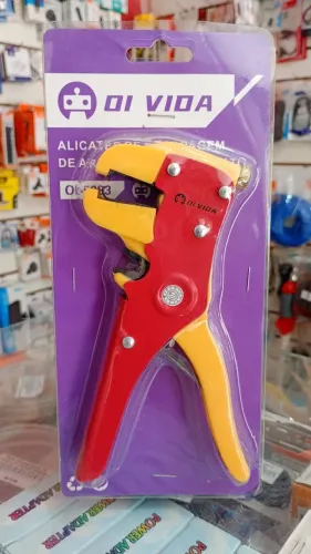 Alicate Desencapador de Fios e Cabos Profissional - Novo